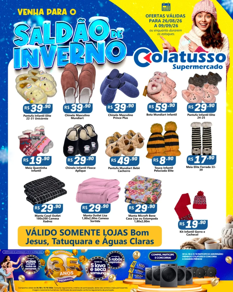 Ofertas Supermercado Colatusso – 09/09/2026 Ofertas Supermercado Colatusso – 09/09/2026