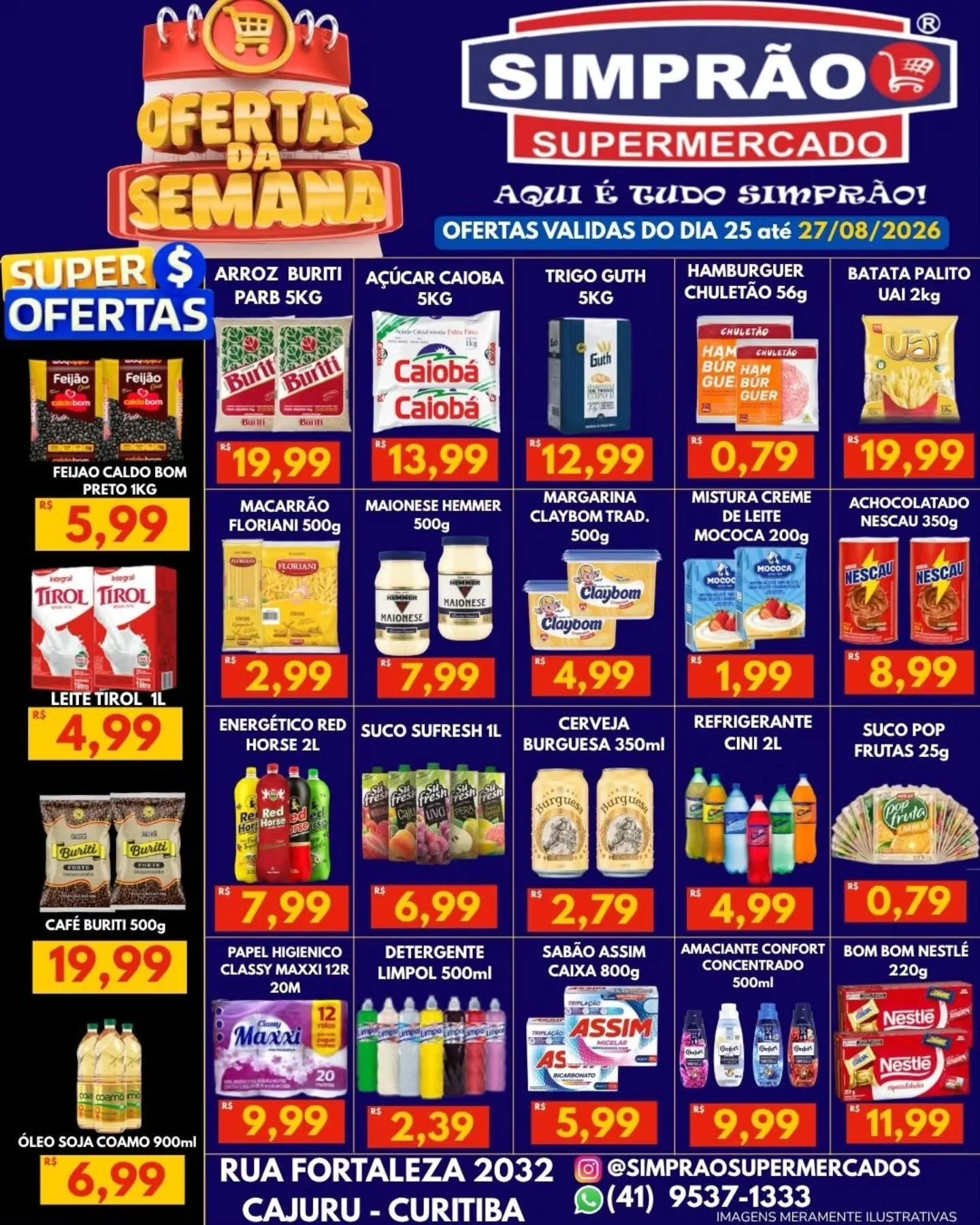 Ofertas simprão supermercados