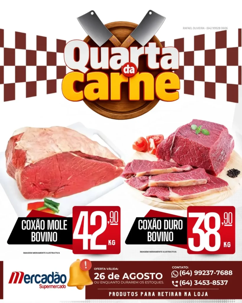Ofertas Mercadão Supermercado – 26/08/2026