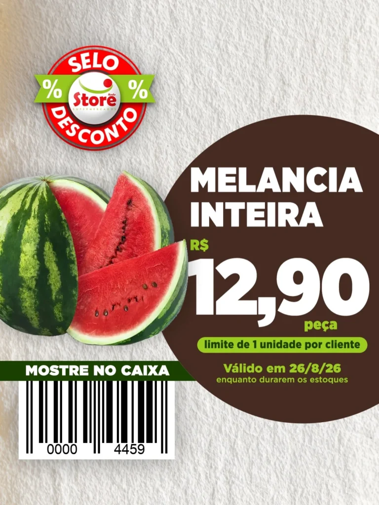Ofertas Rede Store – 26/08/2026