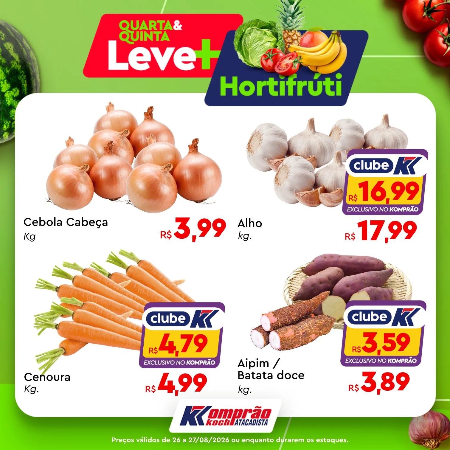 Ofertas Komprão Koch Atacadista