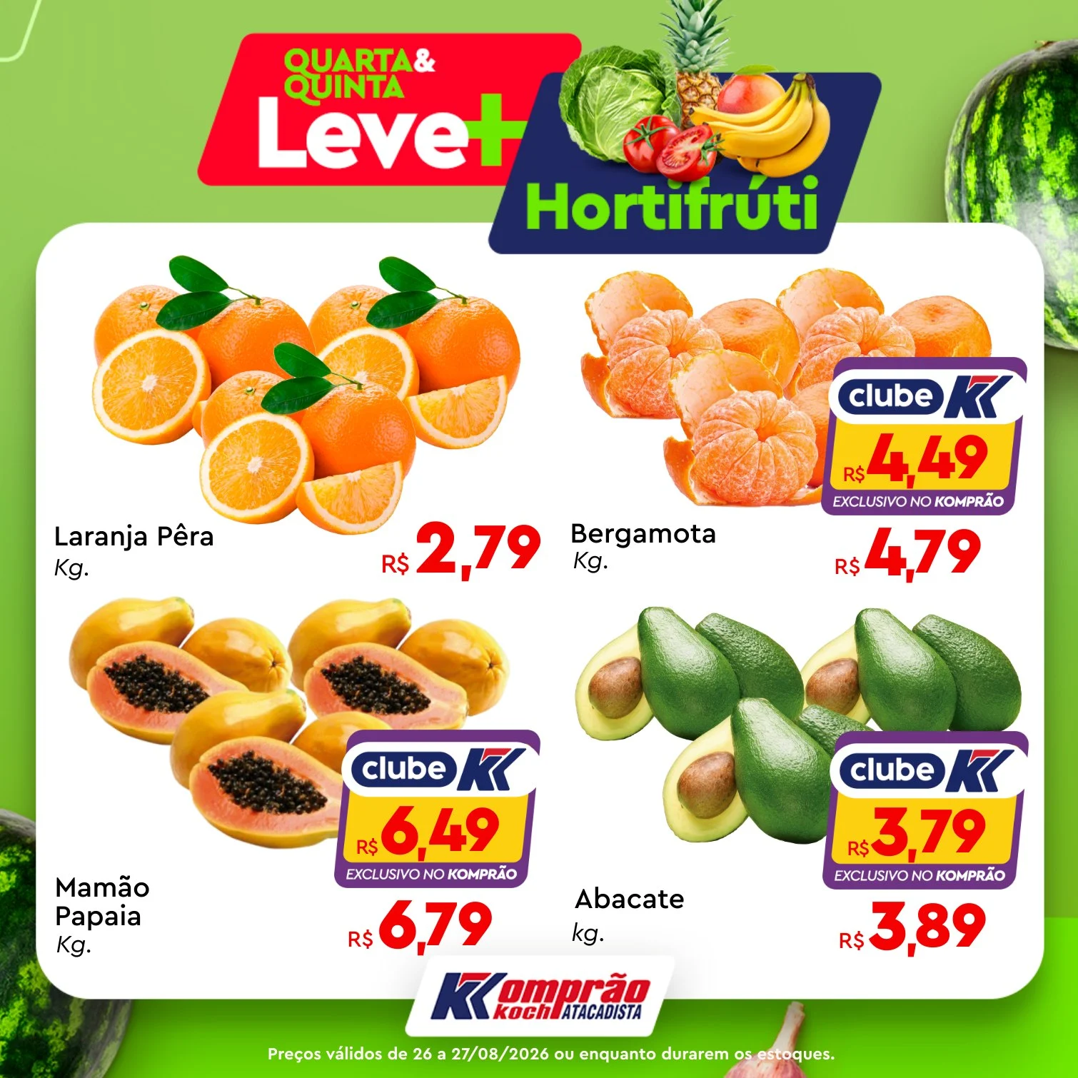 Ofertas Komprão Koch Atacadista