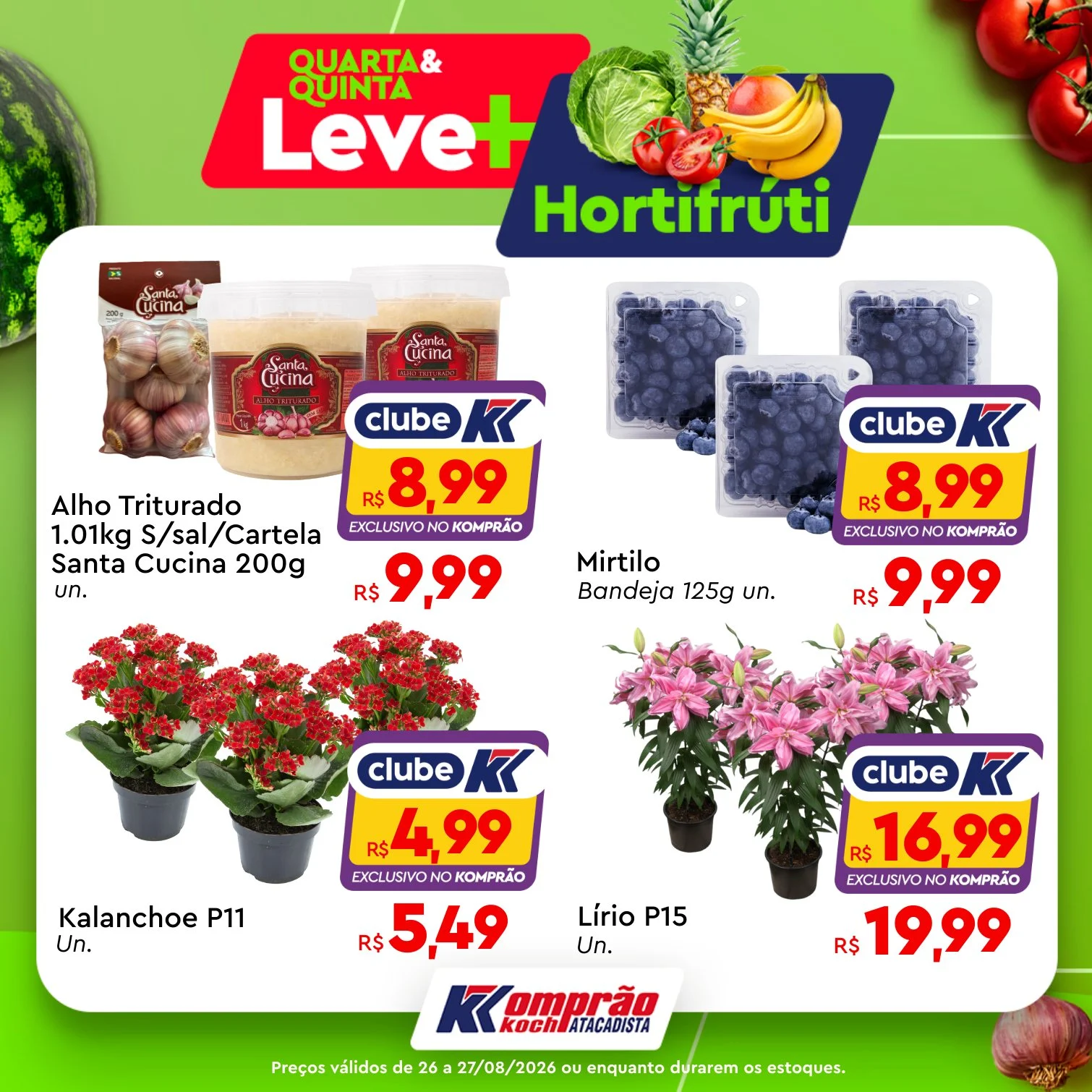 Ofertas Komprão Koch Atacadista