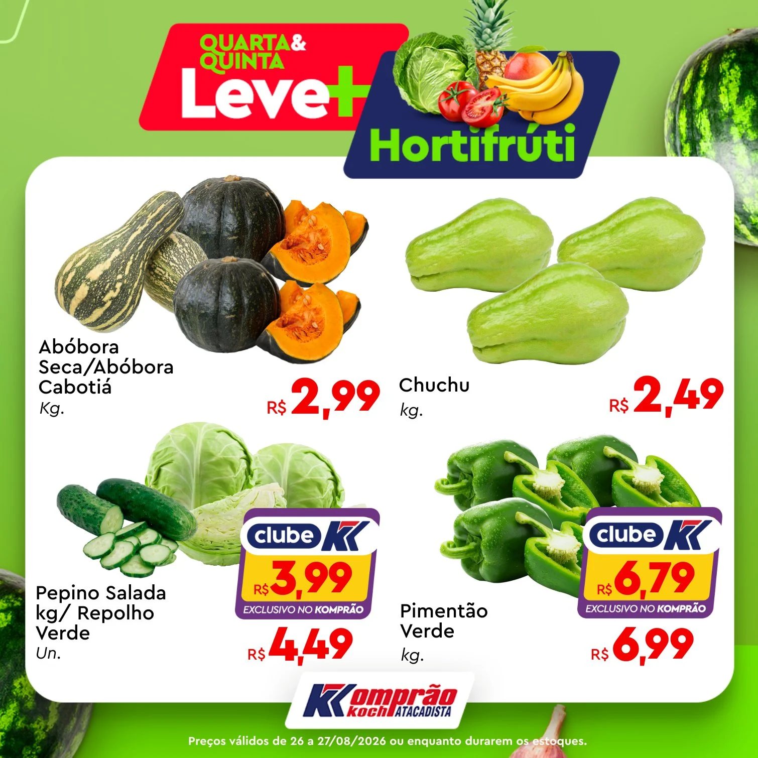Ofertas Komprão Koch Atacadista