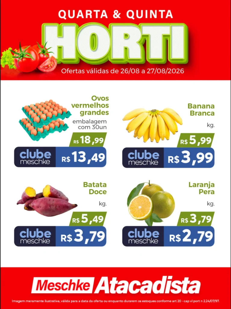 Ofertas Meschke Atacadista – 27/08/2026
