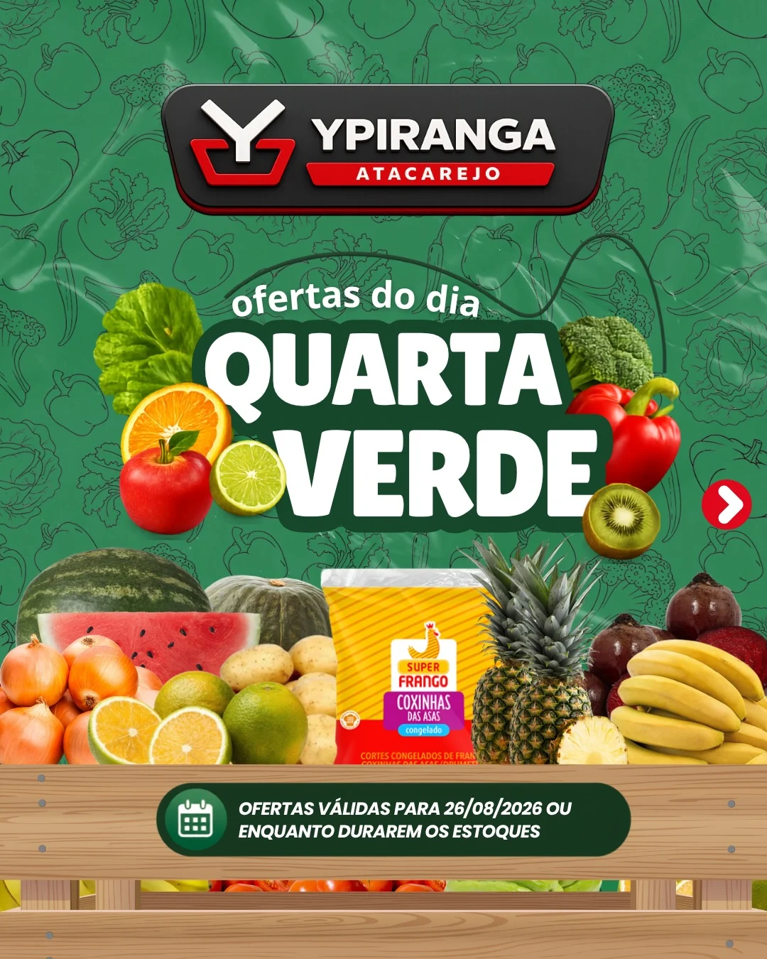 Ofertas Ypiranga Atacarejo – 26/08/2026
