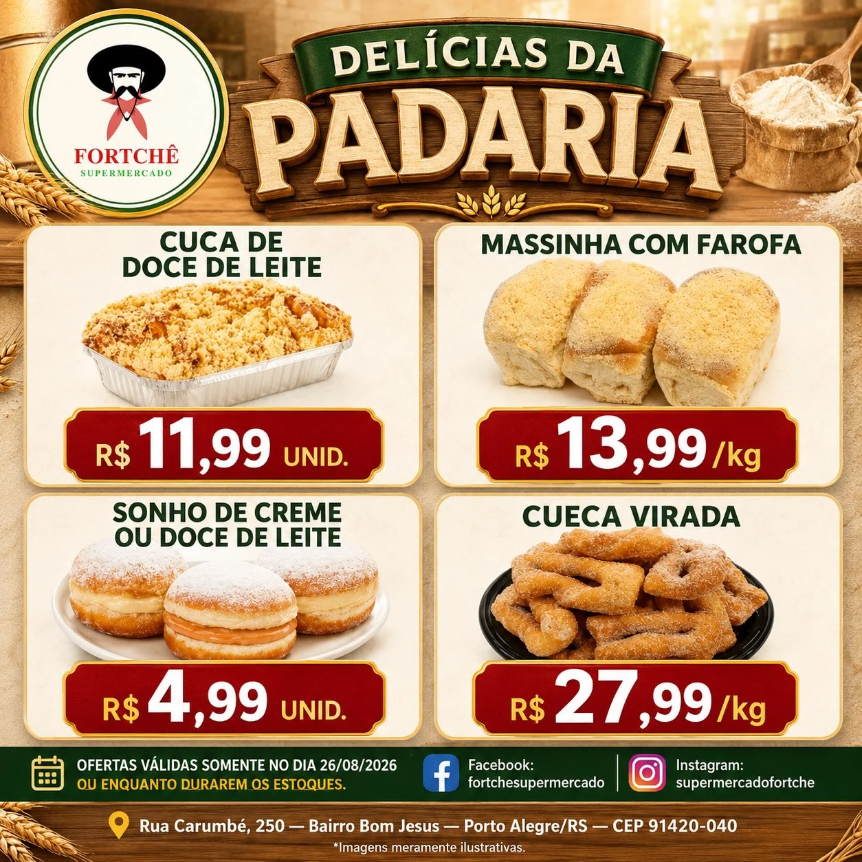 Ofertas Super Fortchê – 26/08/2026