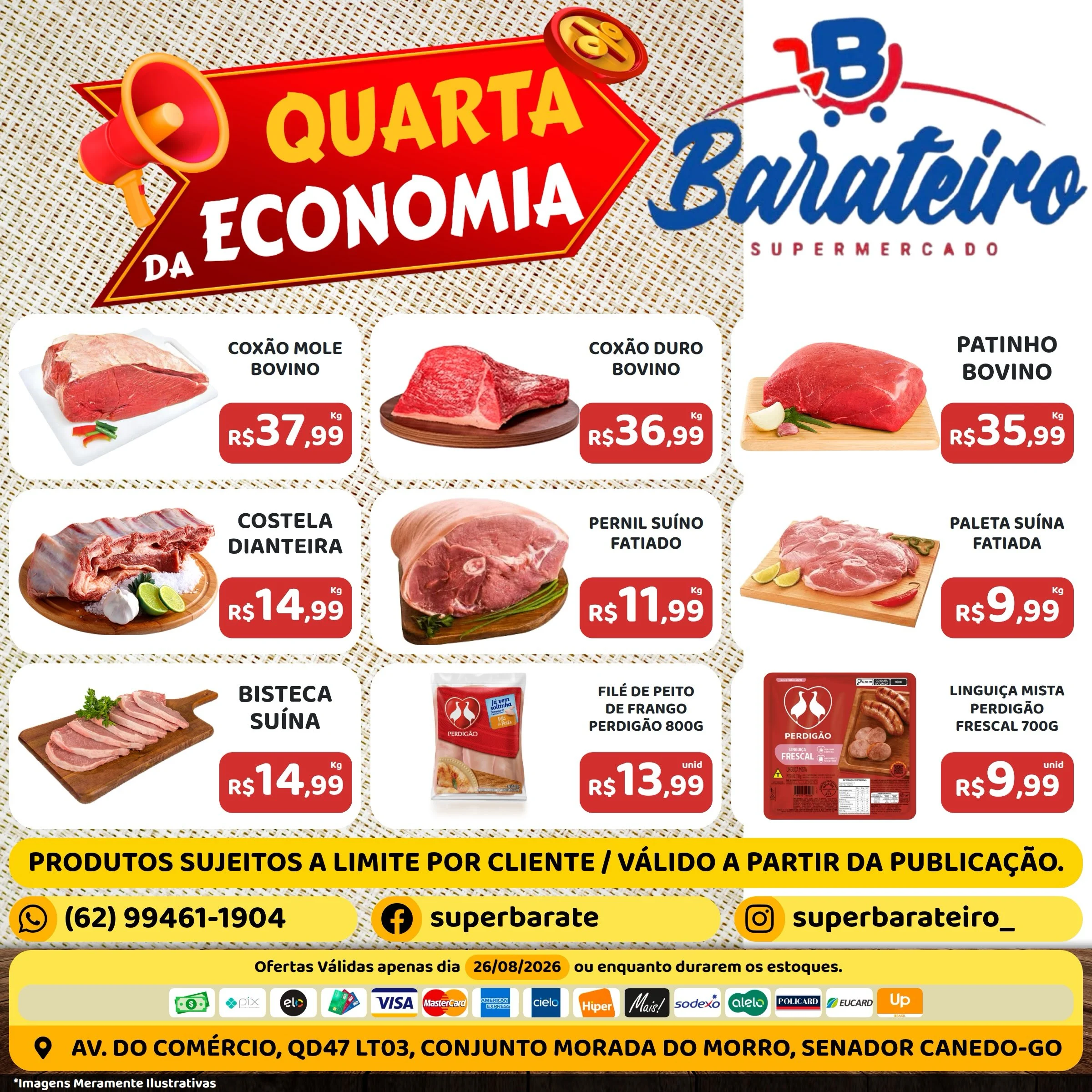 Ofertas Super Barateiro Supermercado