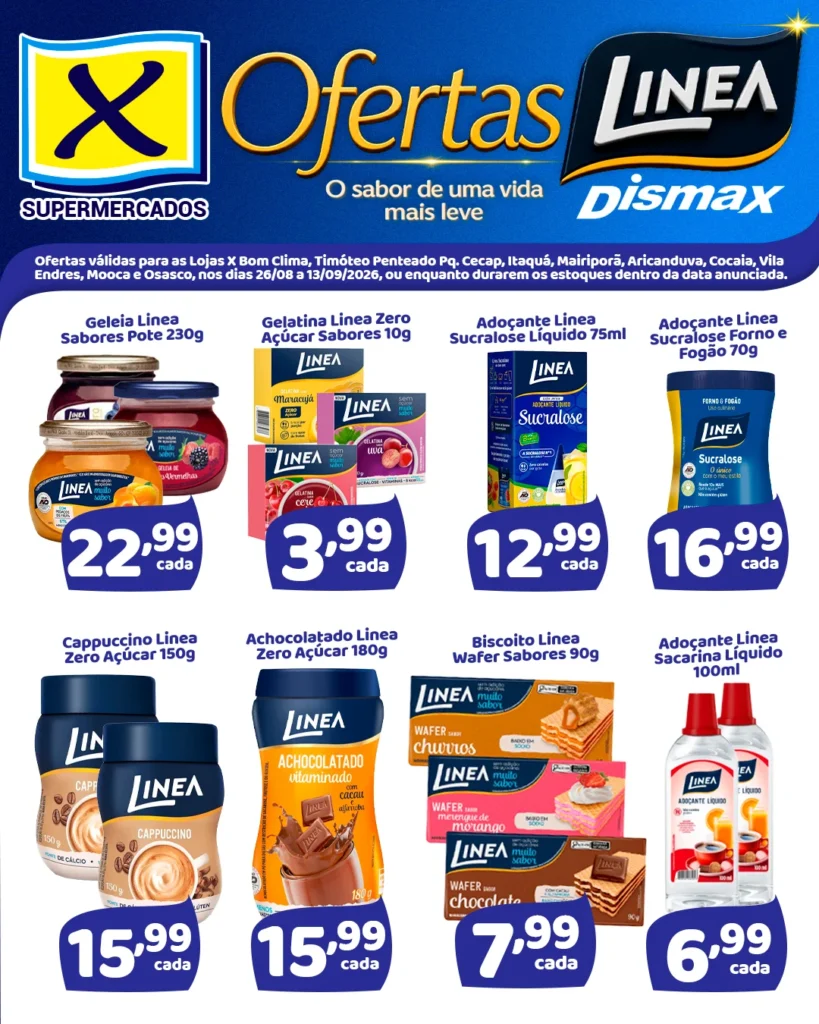 Ofertas Rede X Supermercados – 13/09/2026 Ofertas Rede X Supermercados – 13/09/2026