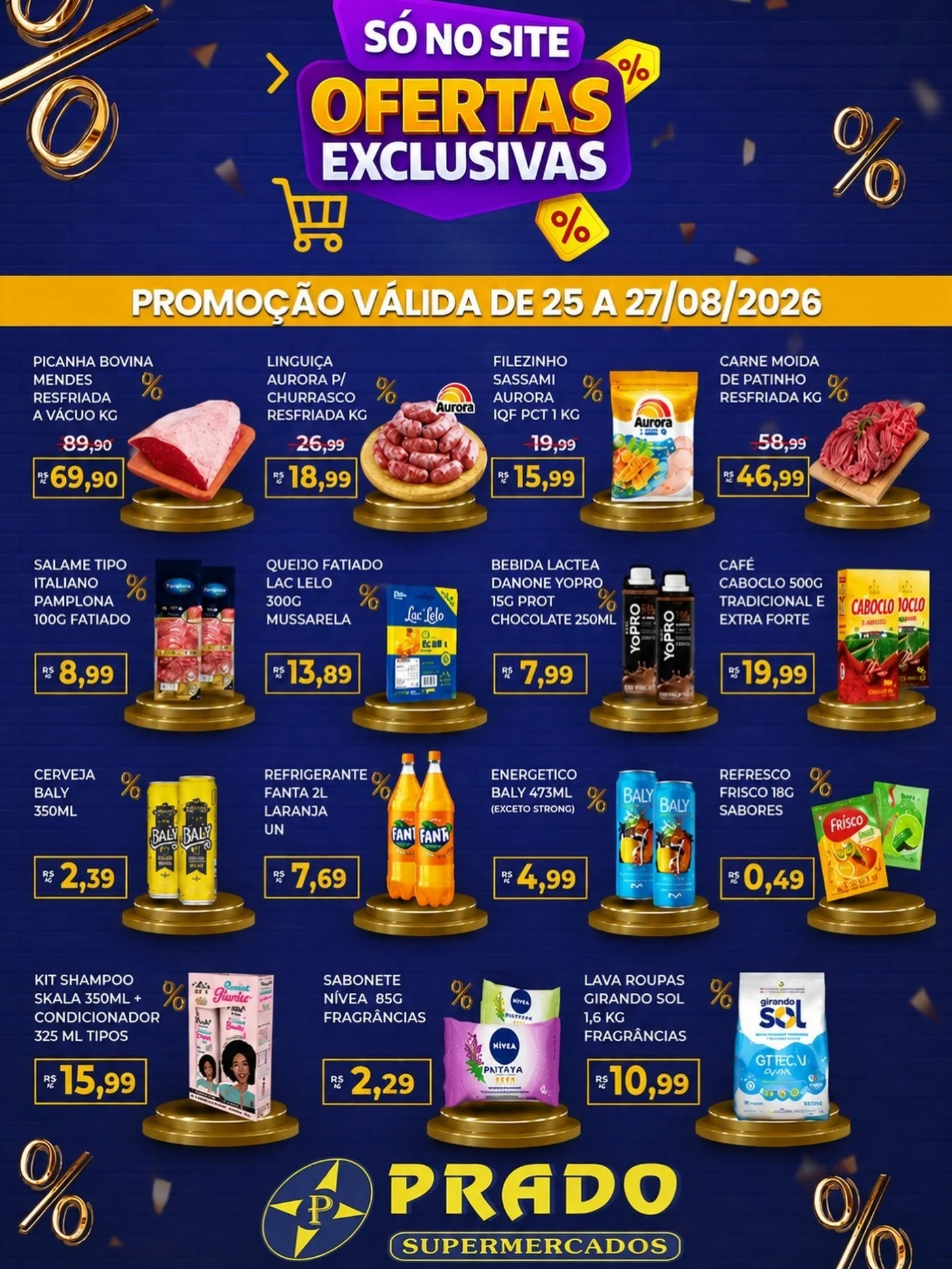Ofertas Perfil oficial – Prado supermercados – 27/08/2026
