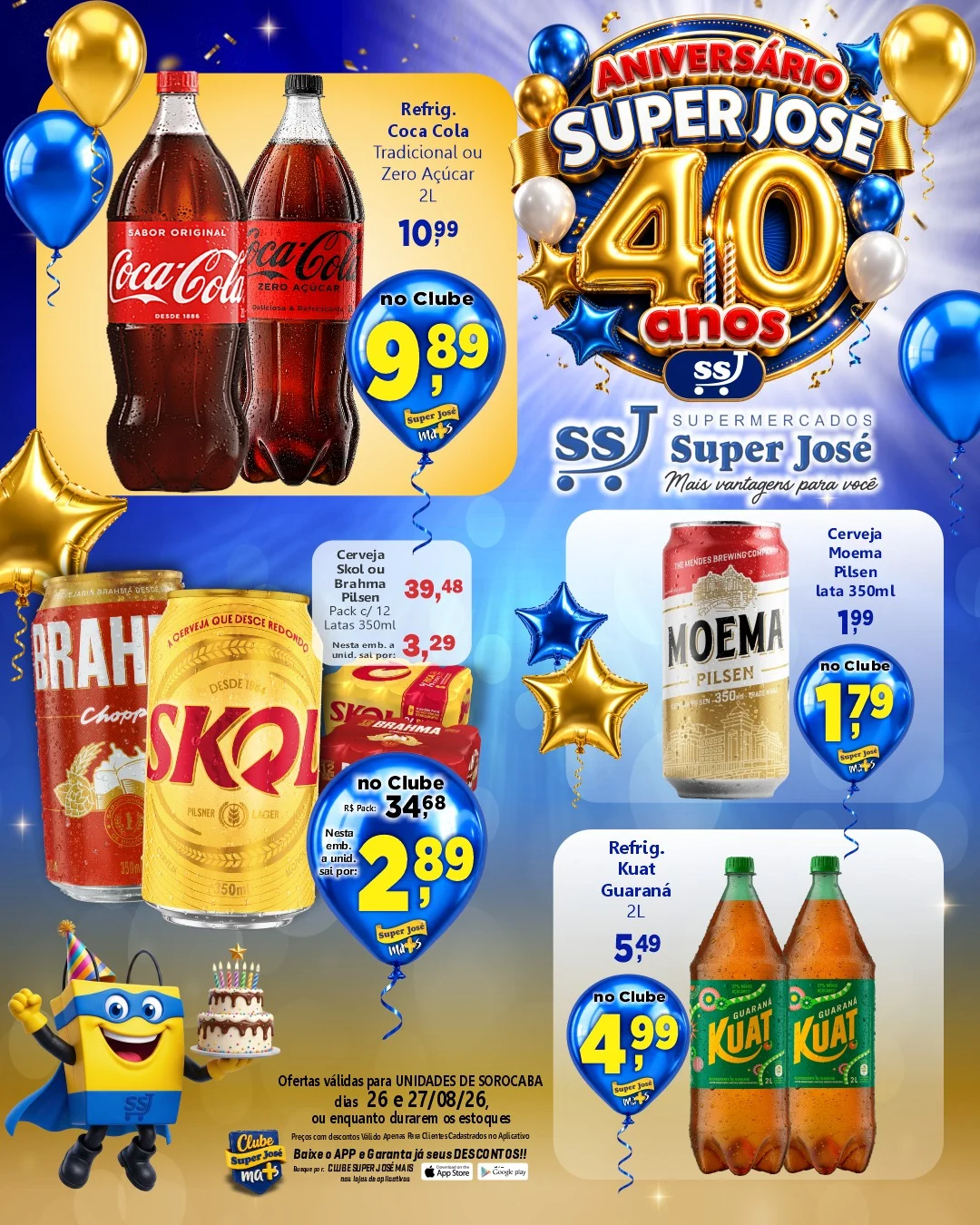 Ofertas Supermercado Super José – 27/08/2026