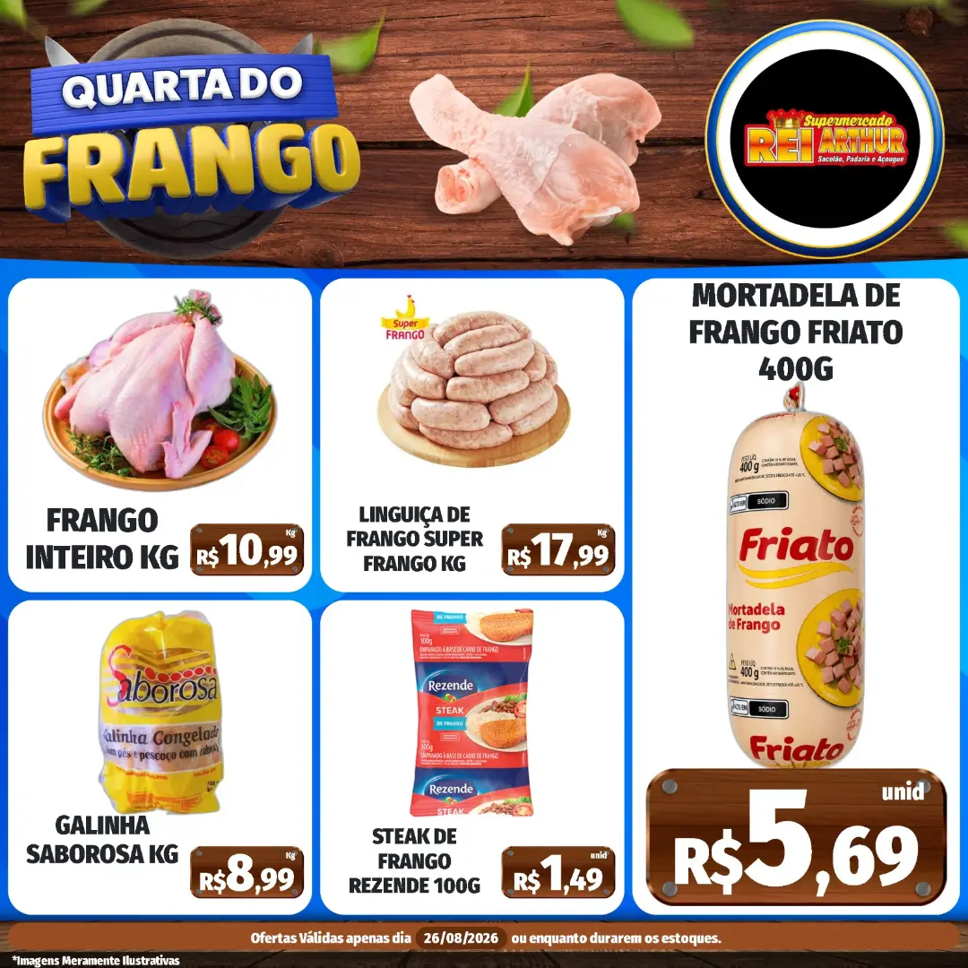 Ofertas Supermercado Rei Arthur💥