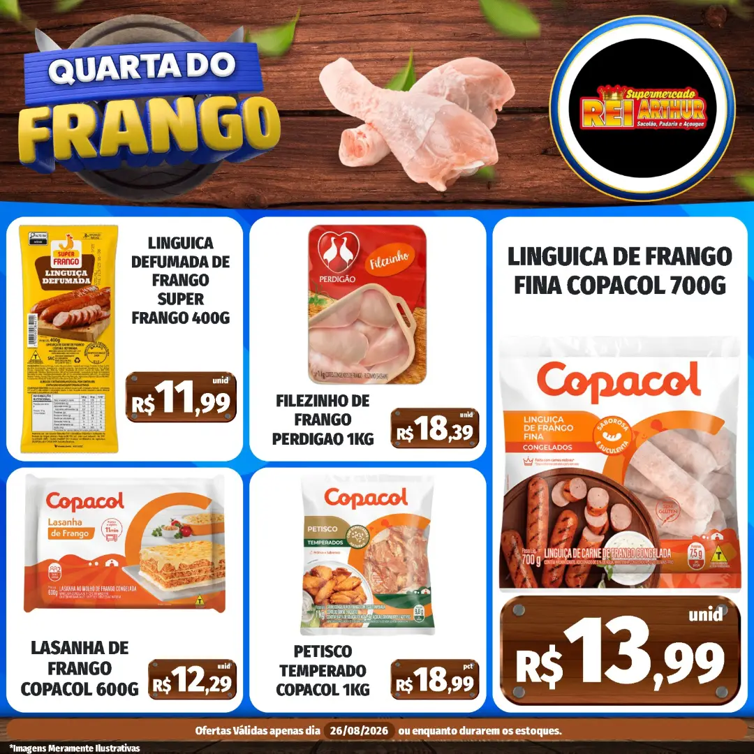 Ofertas Supermercado Rei Arthur💥