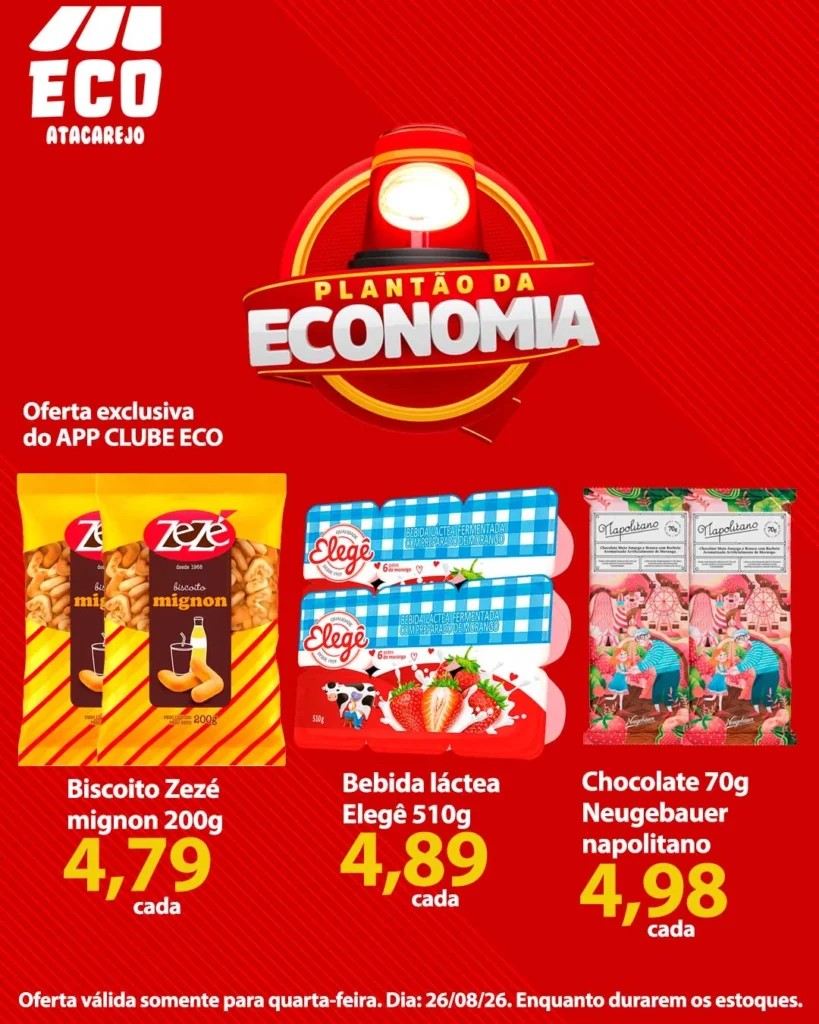 Ofertas Eco Atacarejo – 26/08/2026