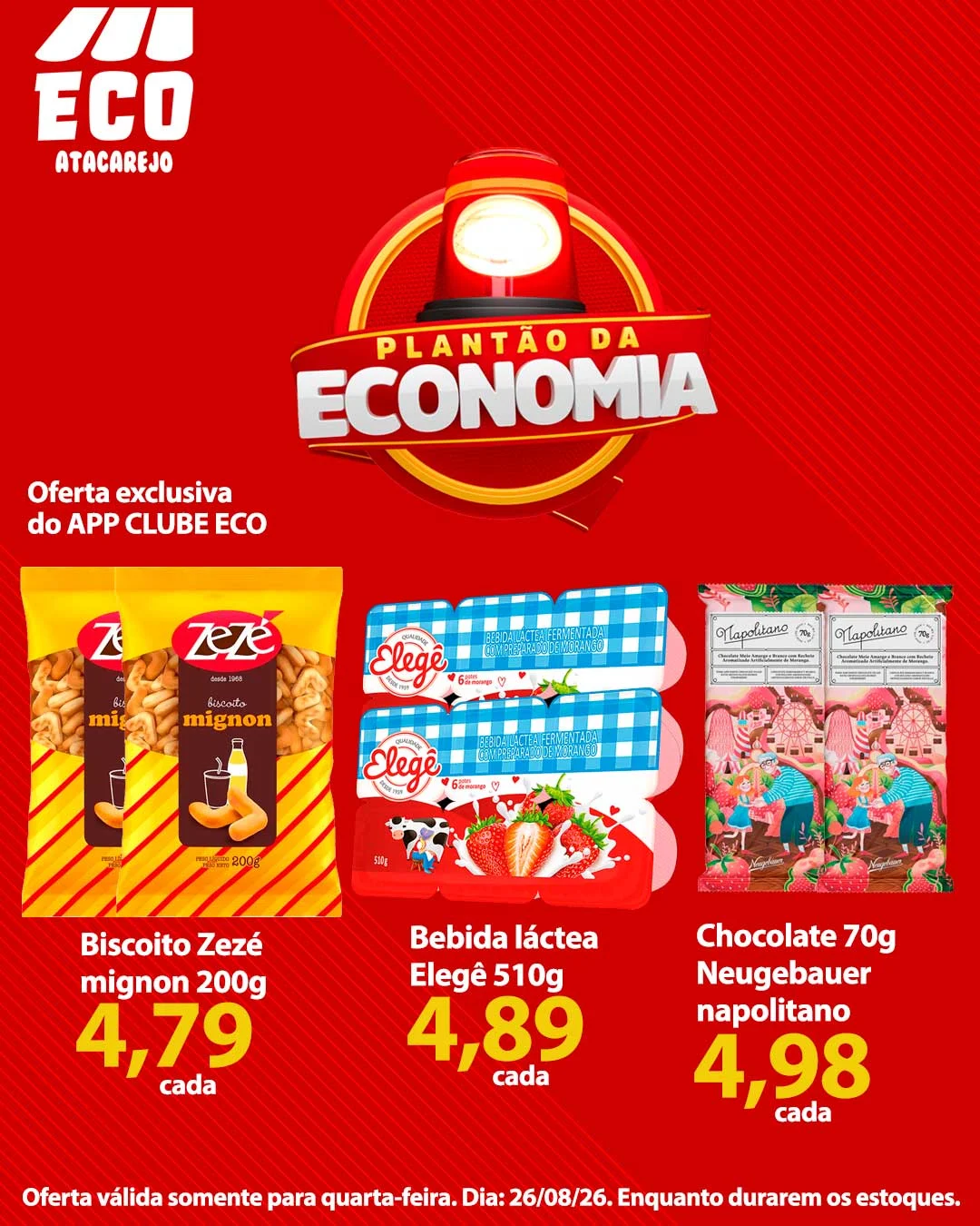 Ofertas Eco Atacarejo – 26/08/2026