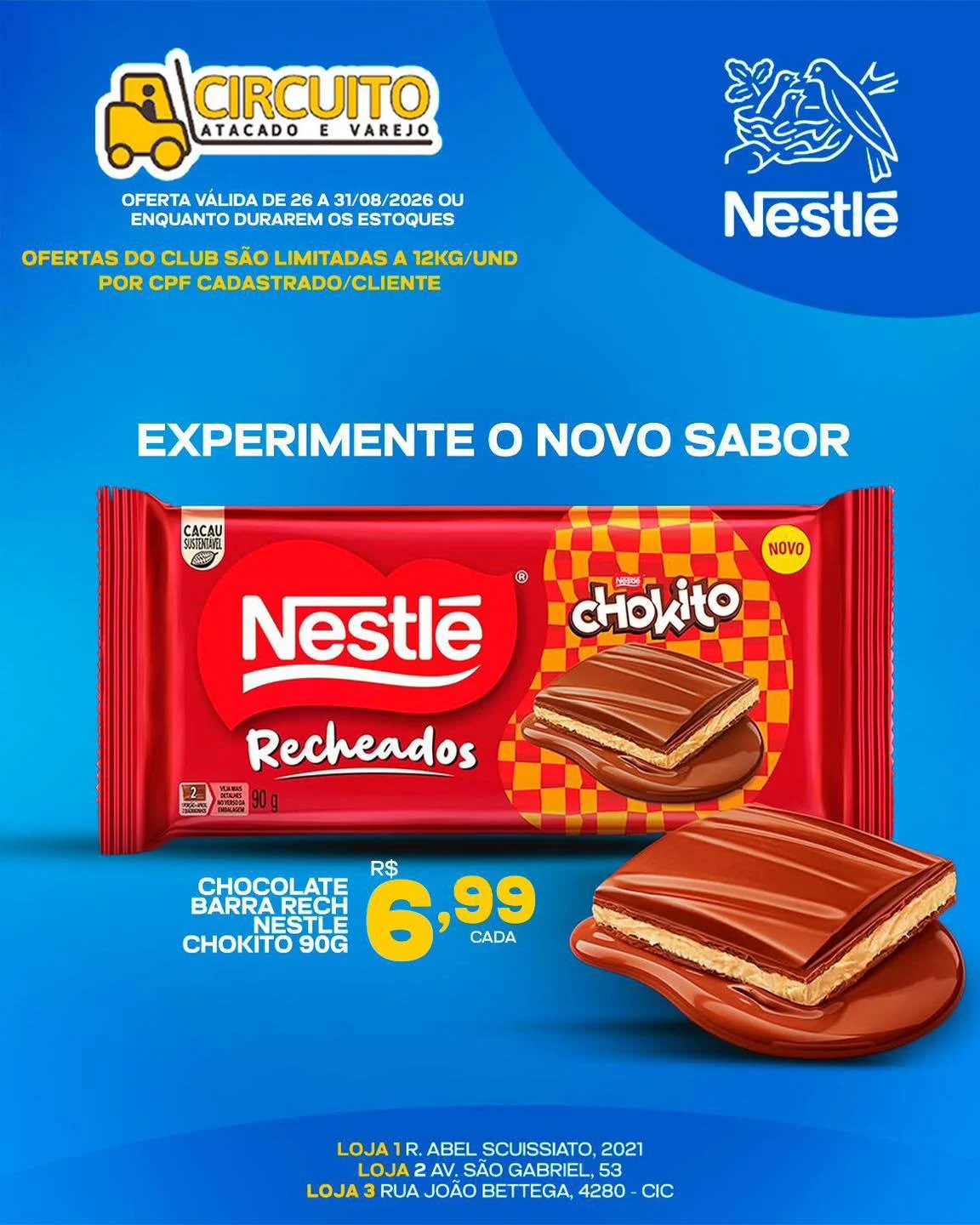 Ofertas Circuito Atacado e Varejo – 31/08/2026