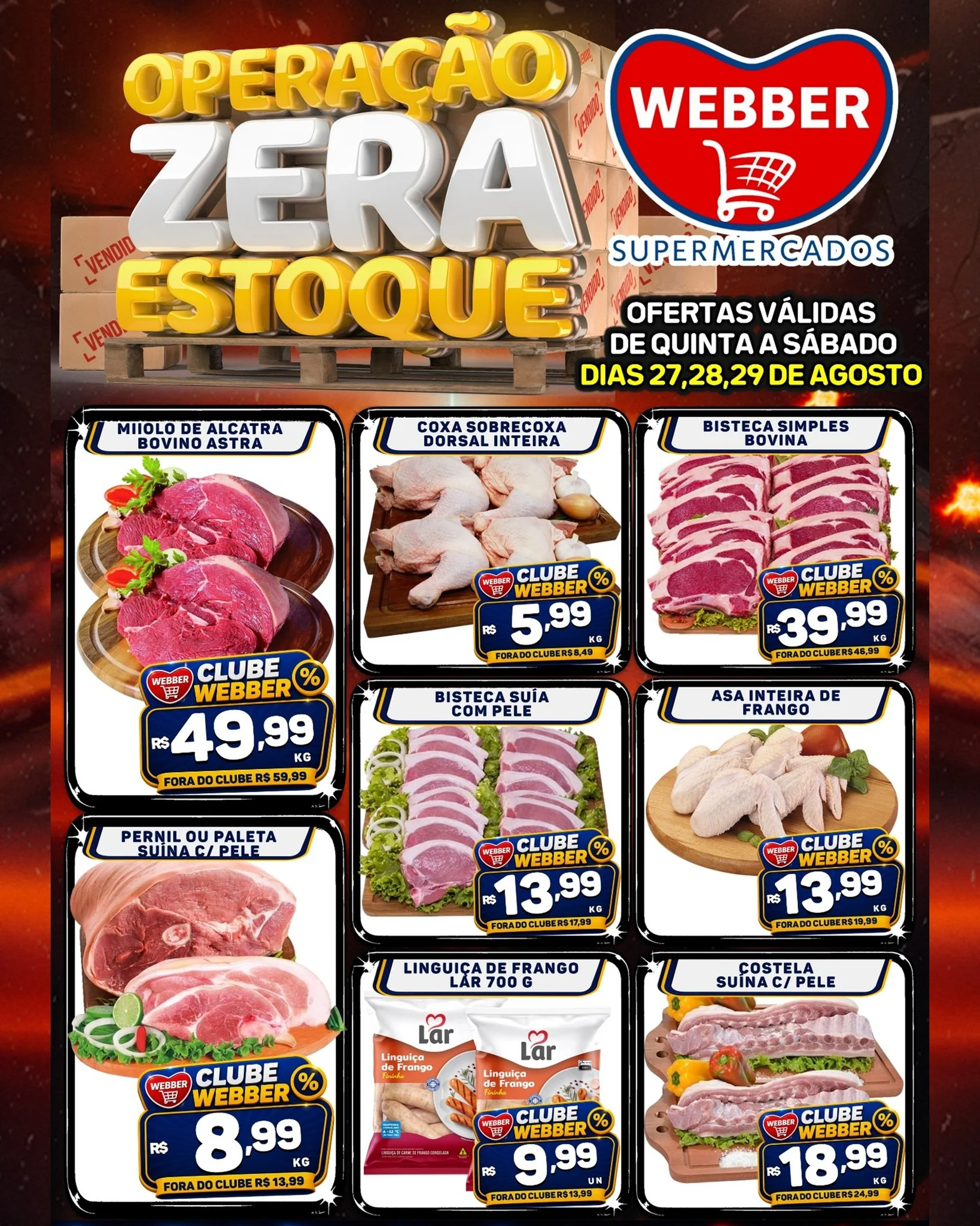 Ofertas SUPERMERCADOS WEBBER – 29/08/2026