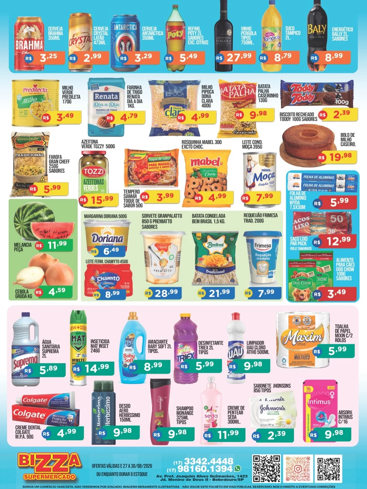 Ofertas Bizza Supermercado Jd. Menino Deus II - Bebedouro