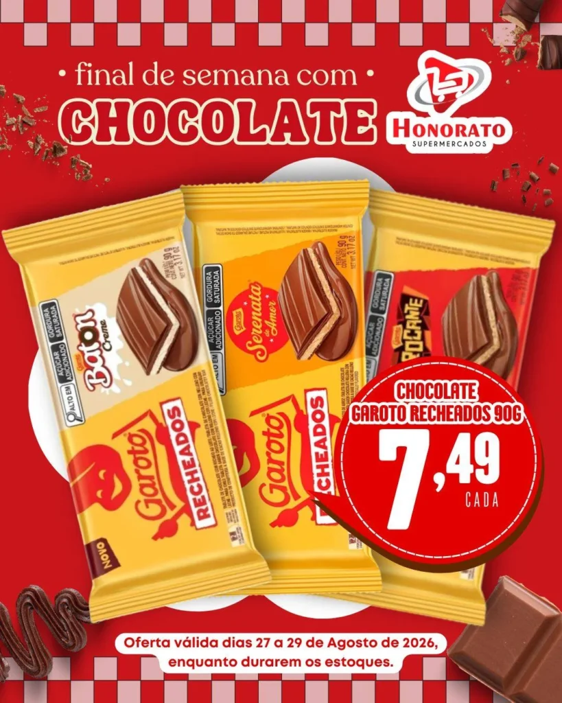 Ofertas Honorato Supermercados – 28/08/2026