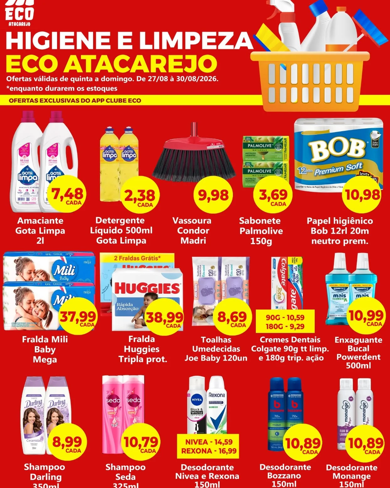 Ofertas Eco Atacarejo – 30/08/2026