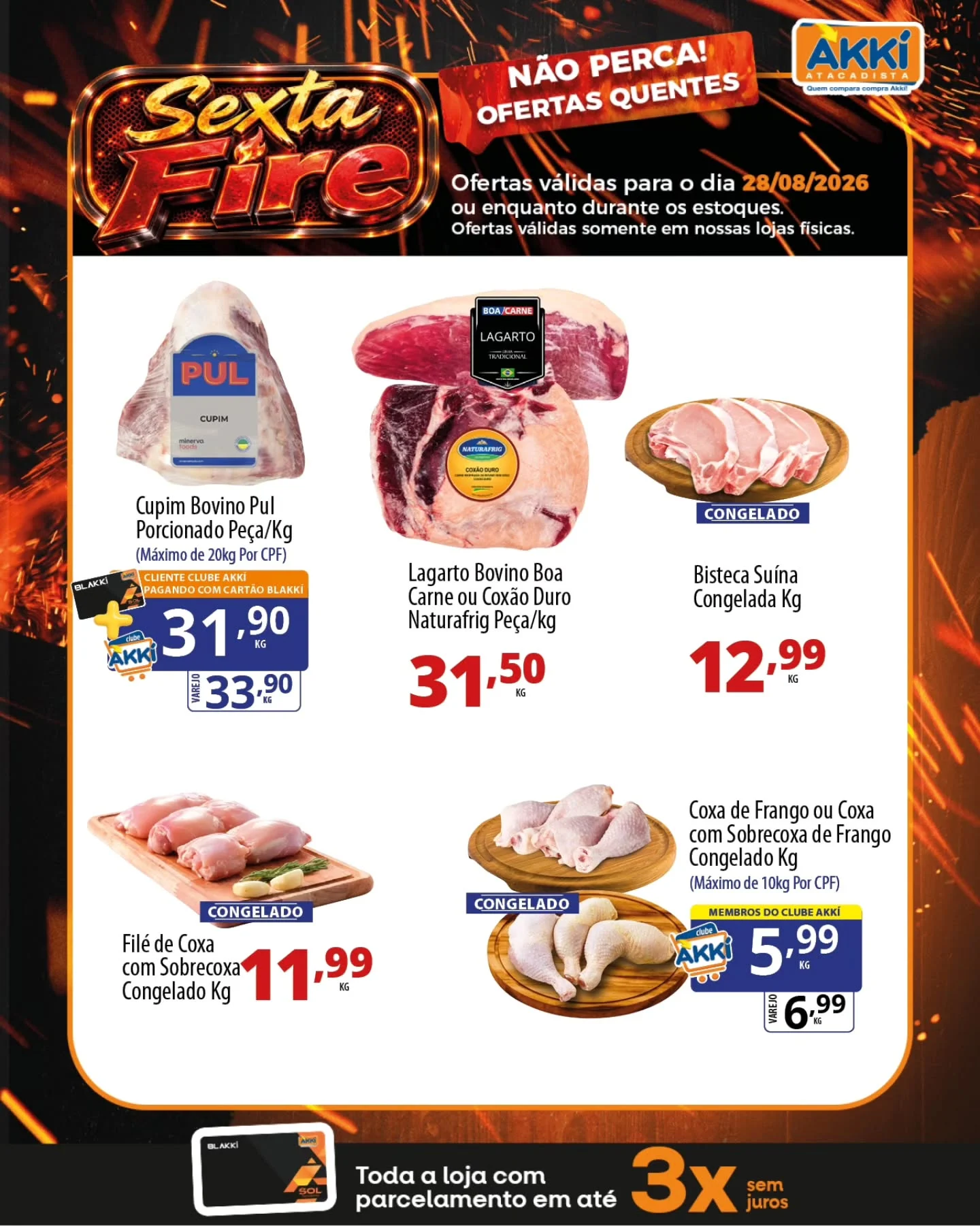 Ofertas Akkí Atacadista – 28/08/2026