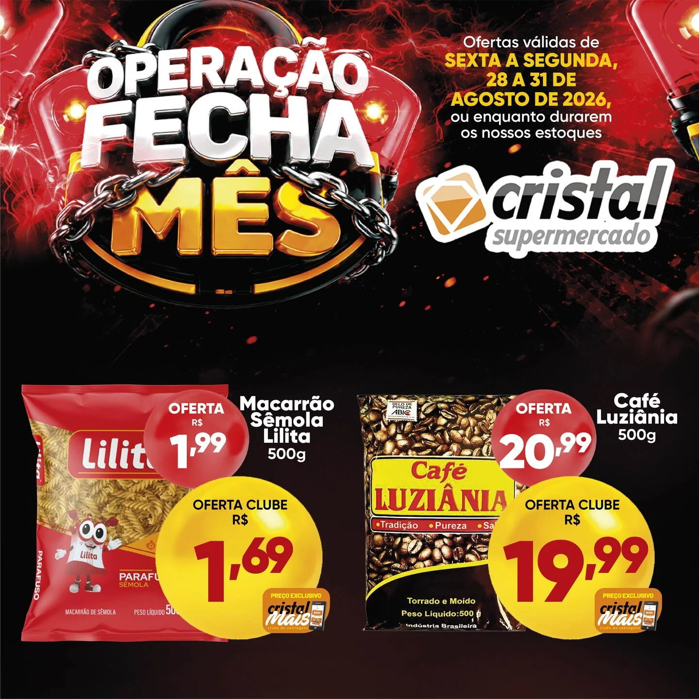 Ofertas Cristal Supermercados
