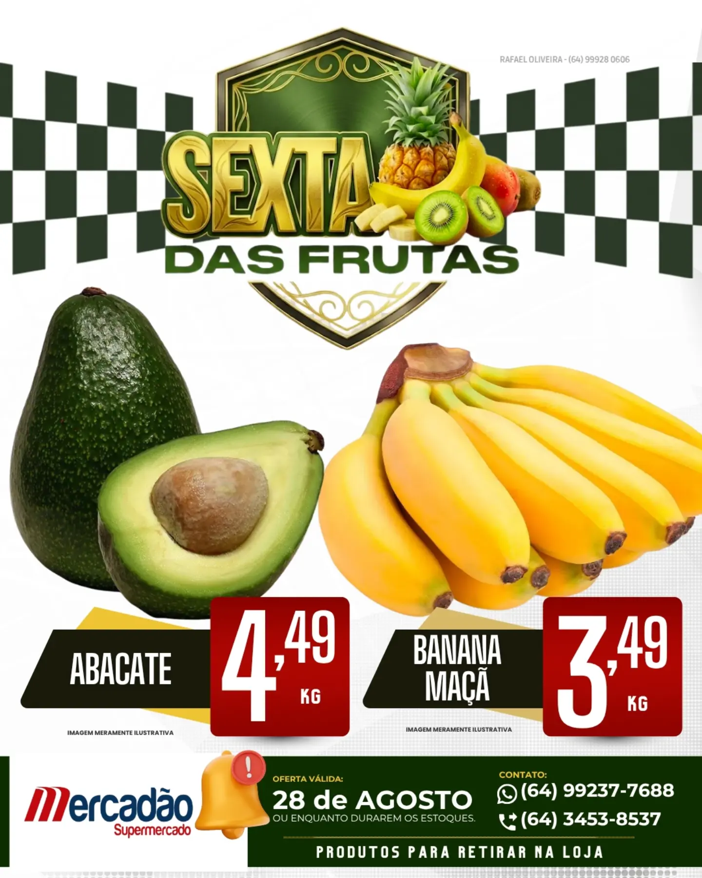 Ofertas Mercadão Supermercado – 28/08/2026