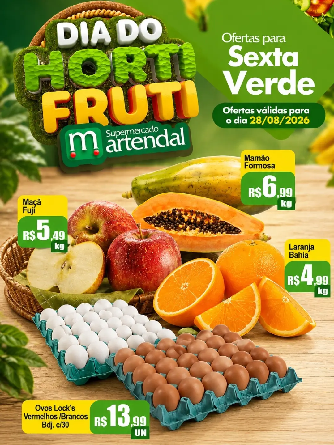 Ofertas Supermercado Martendal – 28/08/2026