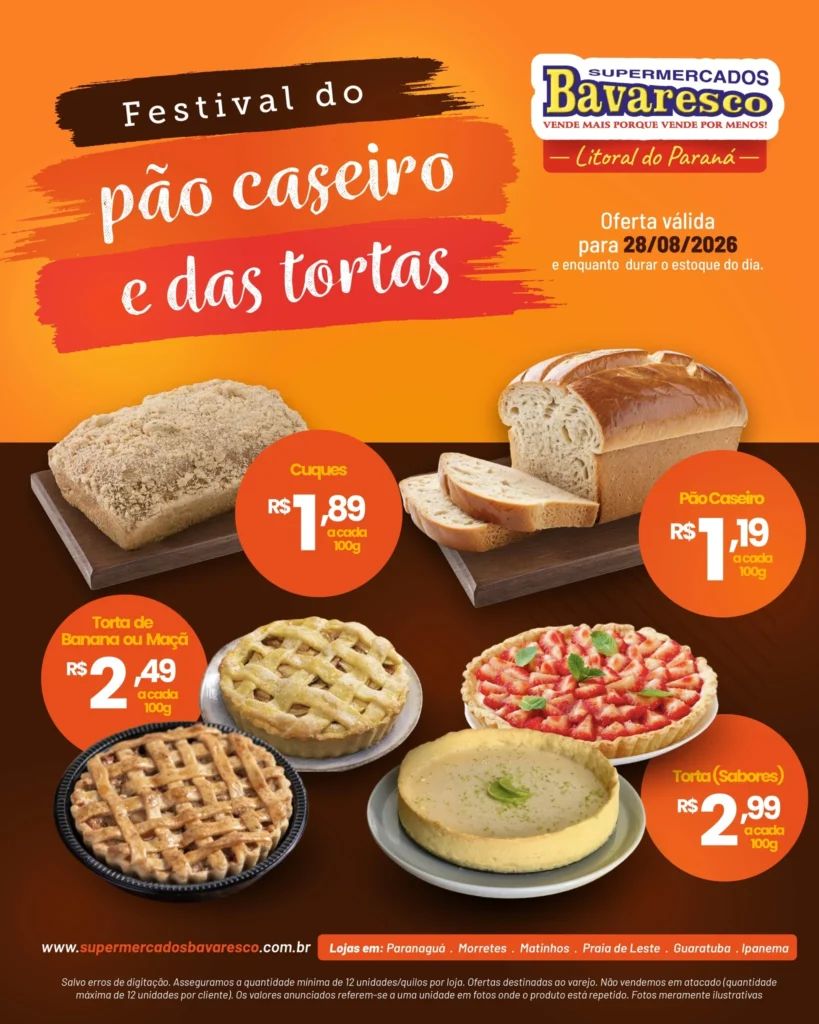 Ofertas Supermercados Bavaresco – 28/08/2026