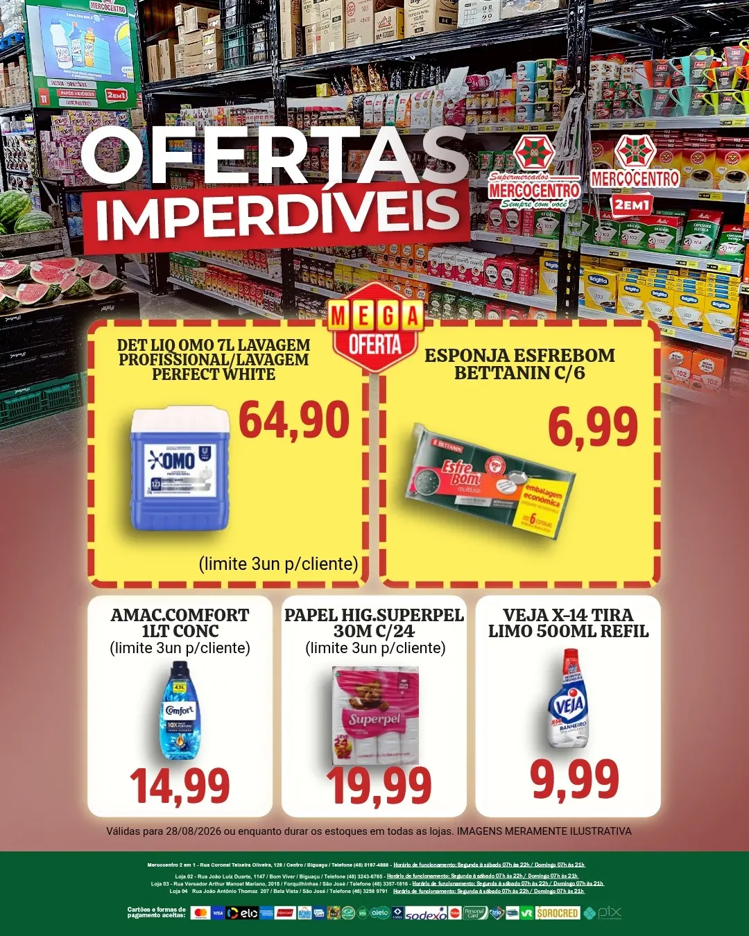 Ofertas SUPERMERCADOS MERCOCENTRO 🛒