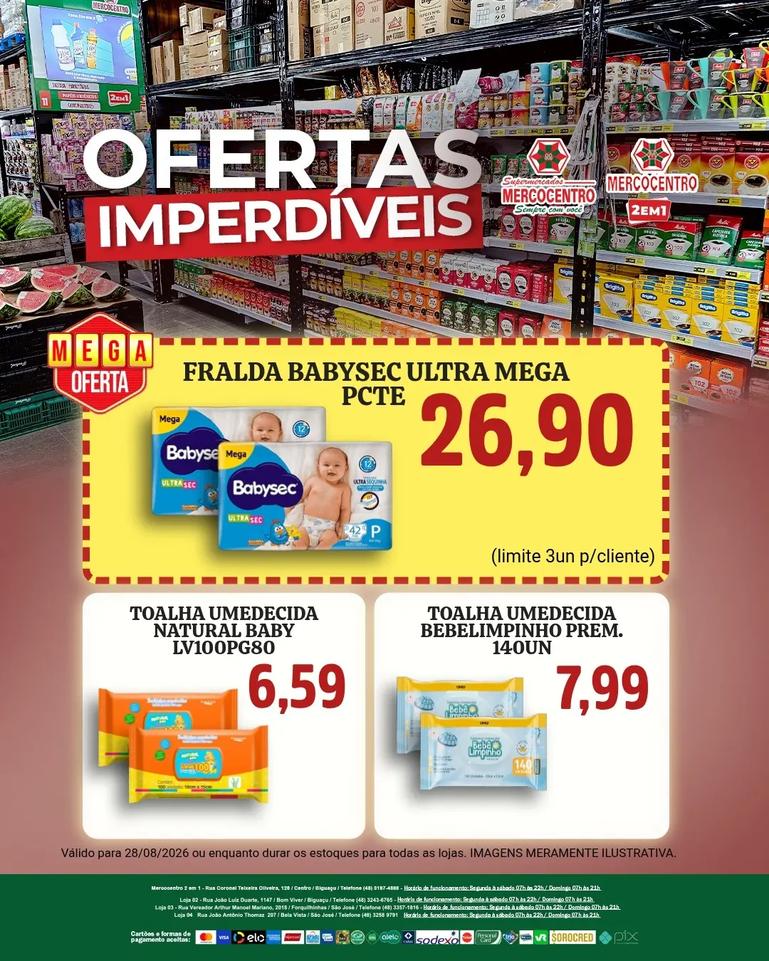 Ofertas SUPERMERCADOS MERCOCENTRO 🛒