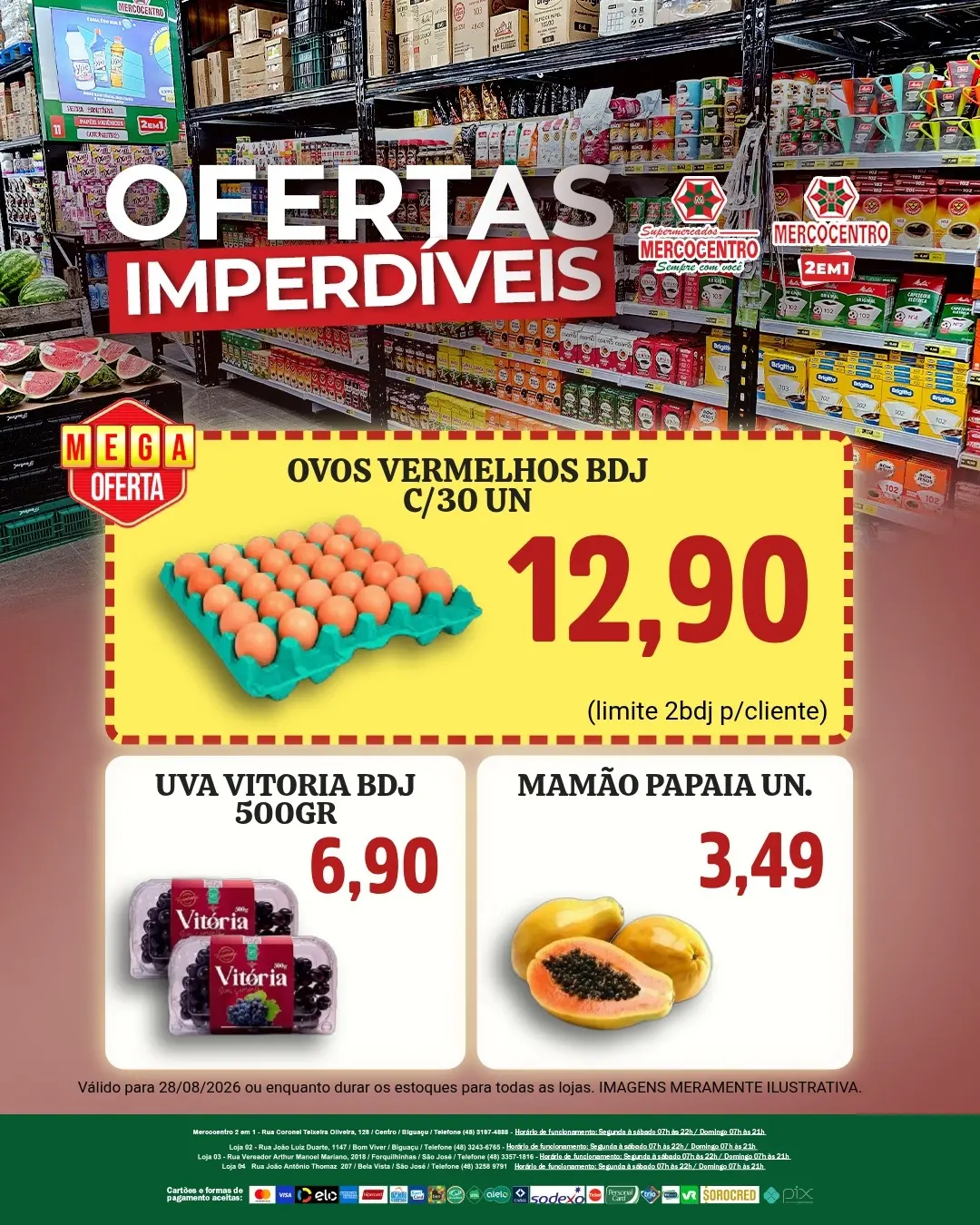 Ofertas SUPERMERCADOS MERCOCENTRO 🛒