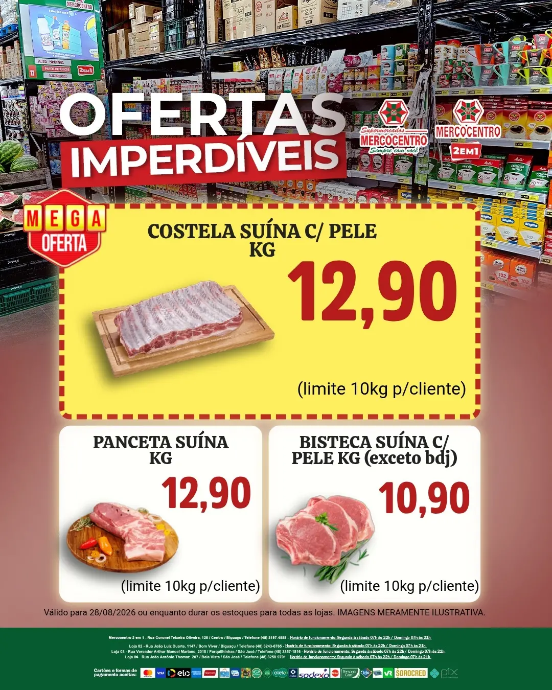 Ofertas SUPERMERCADOS MERCOCENTRO 🛒