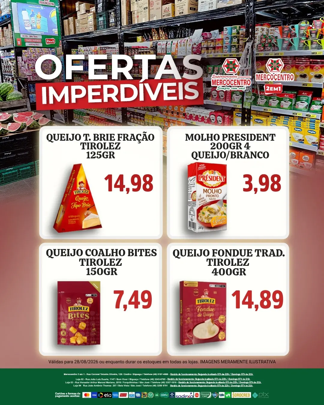 Ofertas SUPERMERCADOS MERCOCENTRO 🛒