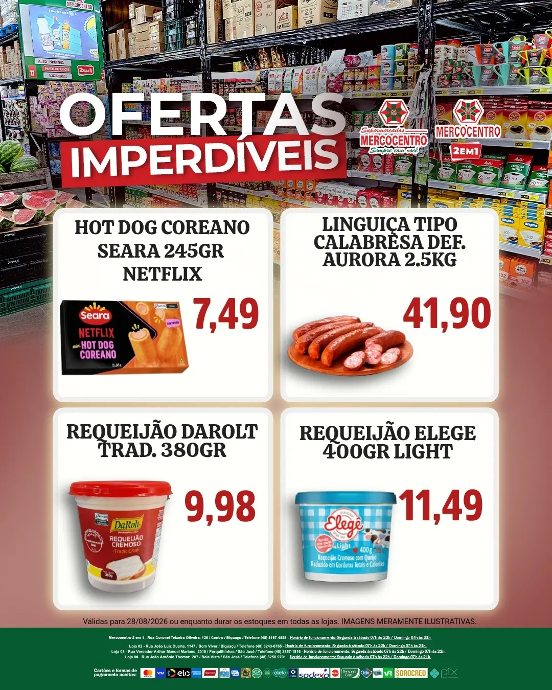 Ofertas SUPERMERCADOS MERCOCENTRO 🛒