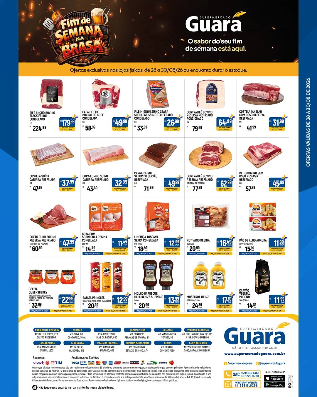 Ofertas Supermercado Guará – 30/08/2026 Ofertas Supermercado Guará – 30/08/2026
