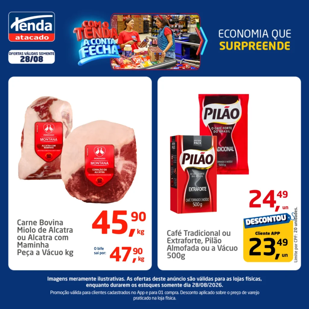 Ofertas Tenda Atacado – 28/08/2026