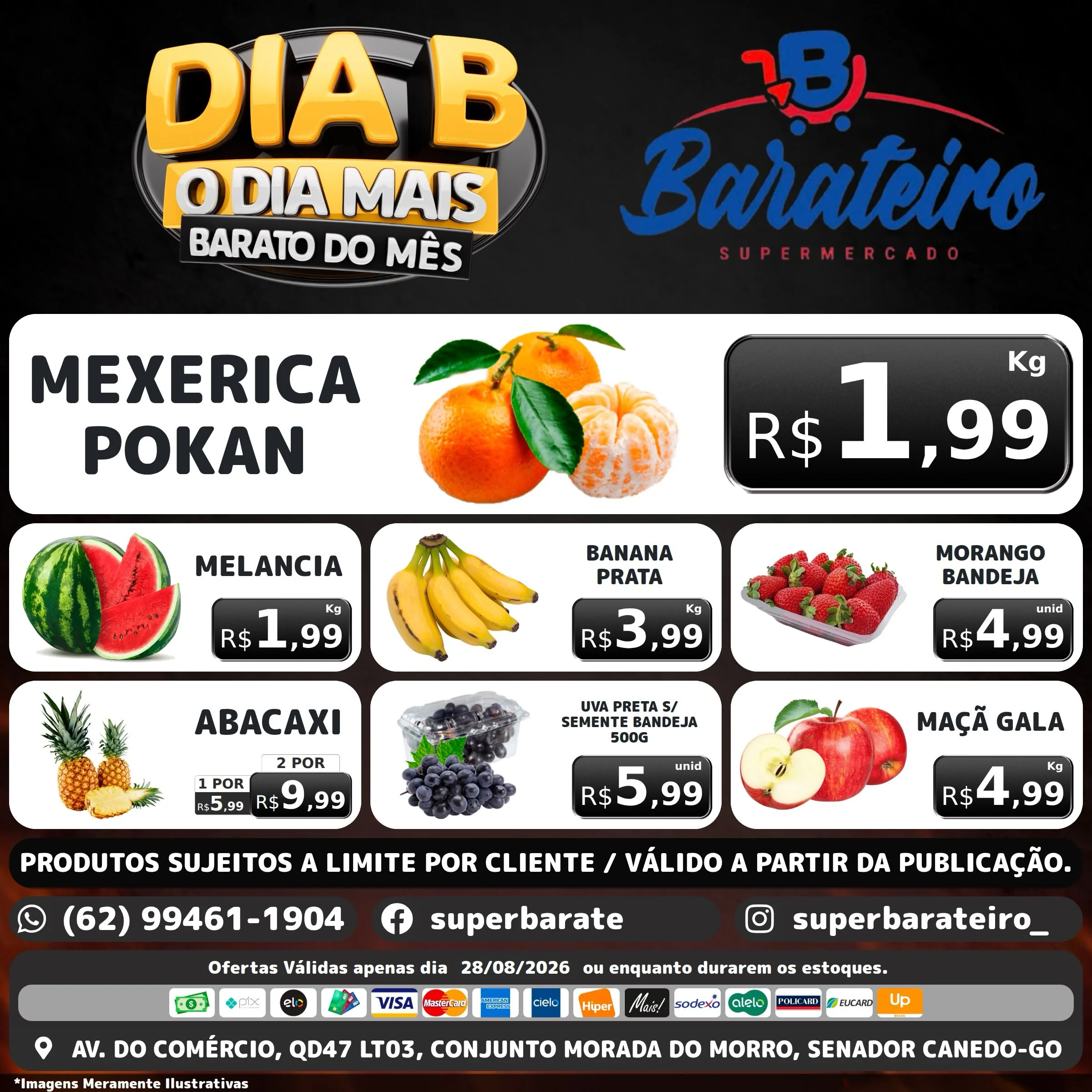 Ofertas Super Barateiro Supermercado