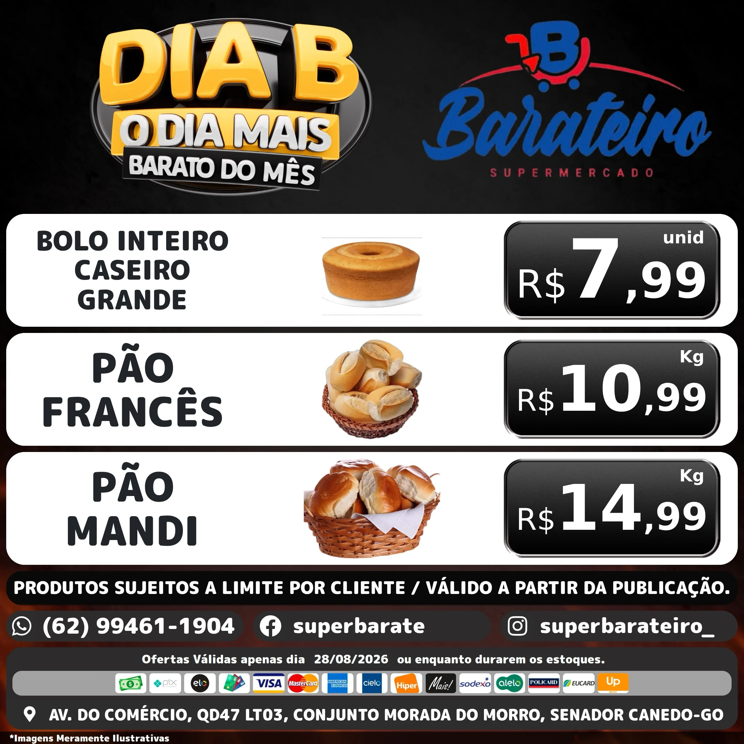 Ofertas Super Barateiro Supermercado