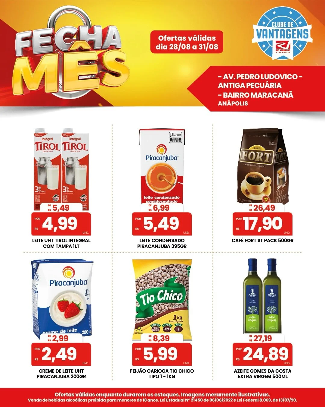 Ofertas Rio Vermelho Atacadista – 31/08/2026