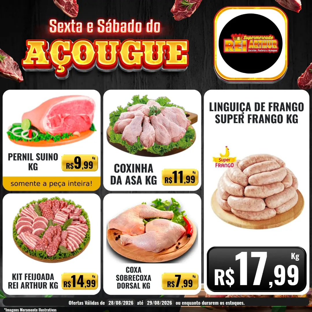 Ofertas Supermercado Rei Arthur💥