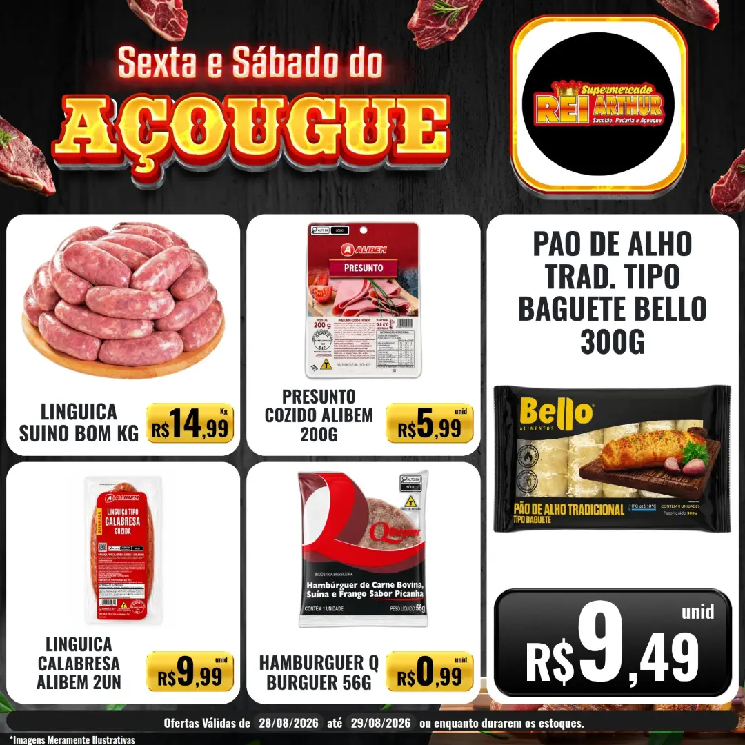 Ofertas Supermercado Rei Arthur💥