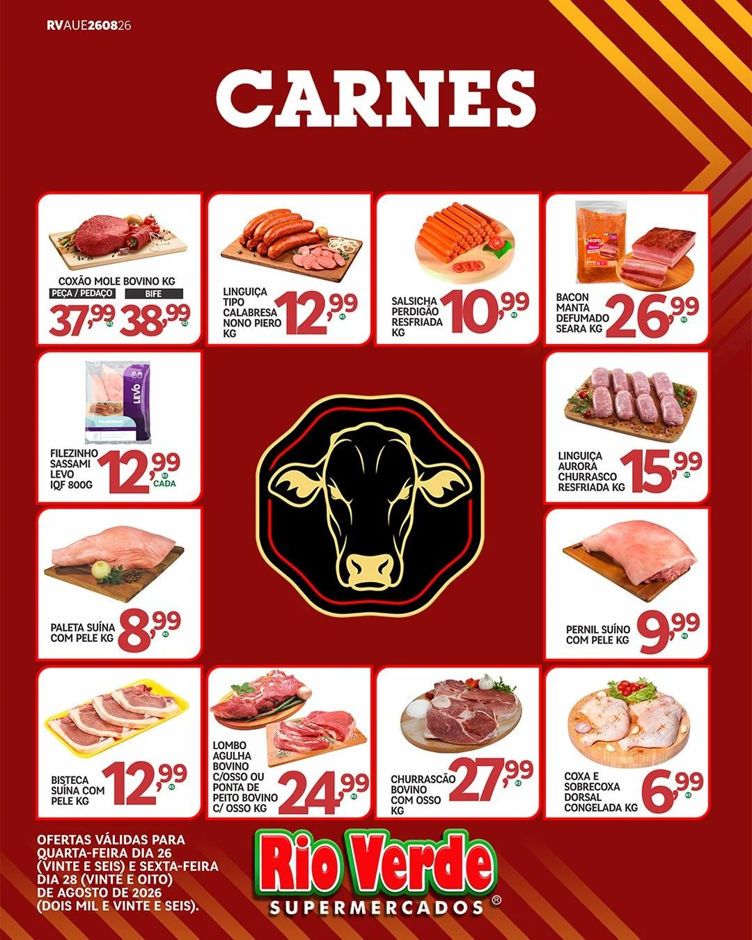 Ofertas Rio Verde Supermercados – 28/08/2026