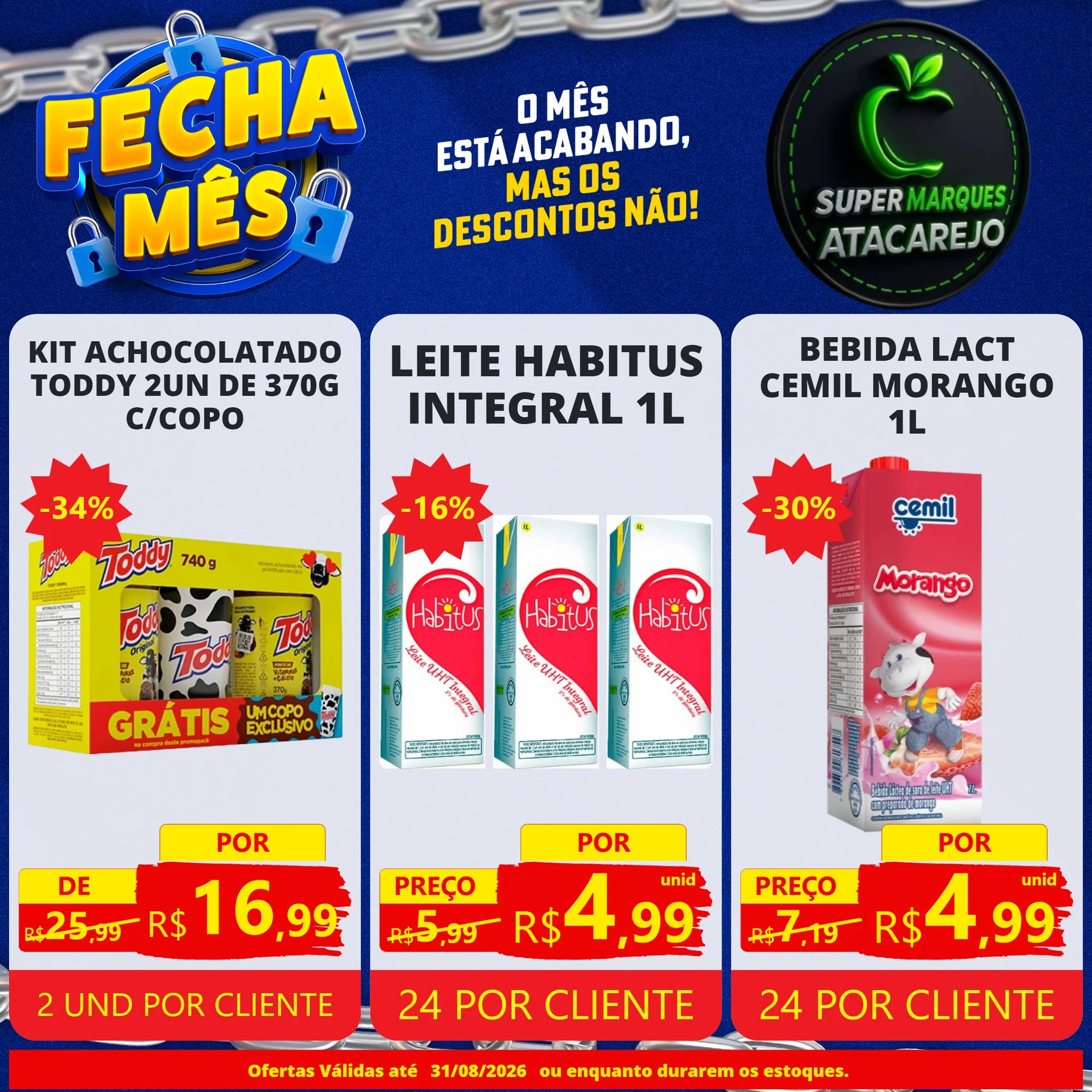Ofertas Atacarejo Super Marques – 31/08/2026