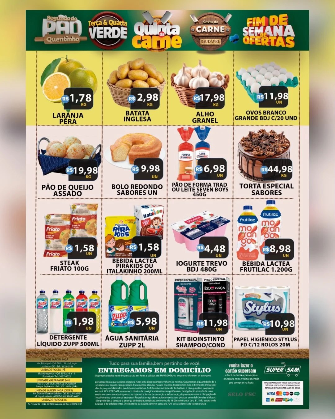 Ofertas Rede Supersam