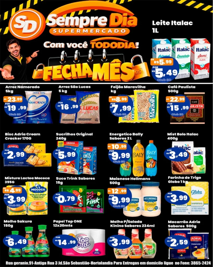 Ofertas Supermercado Sempre Dia – 30/08/2026 Ofertas Supermercado Sempre Dia – 30/08/2026