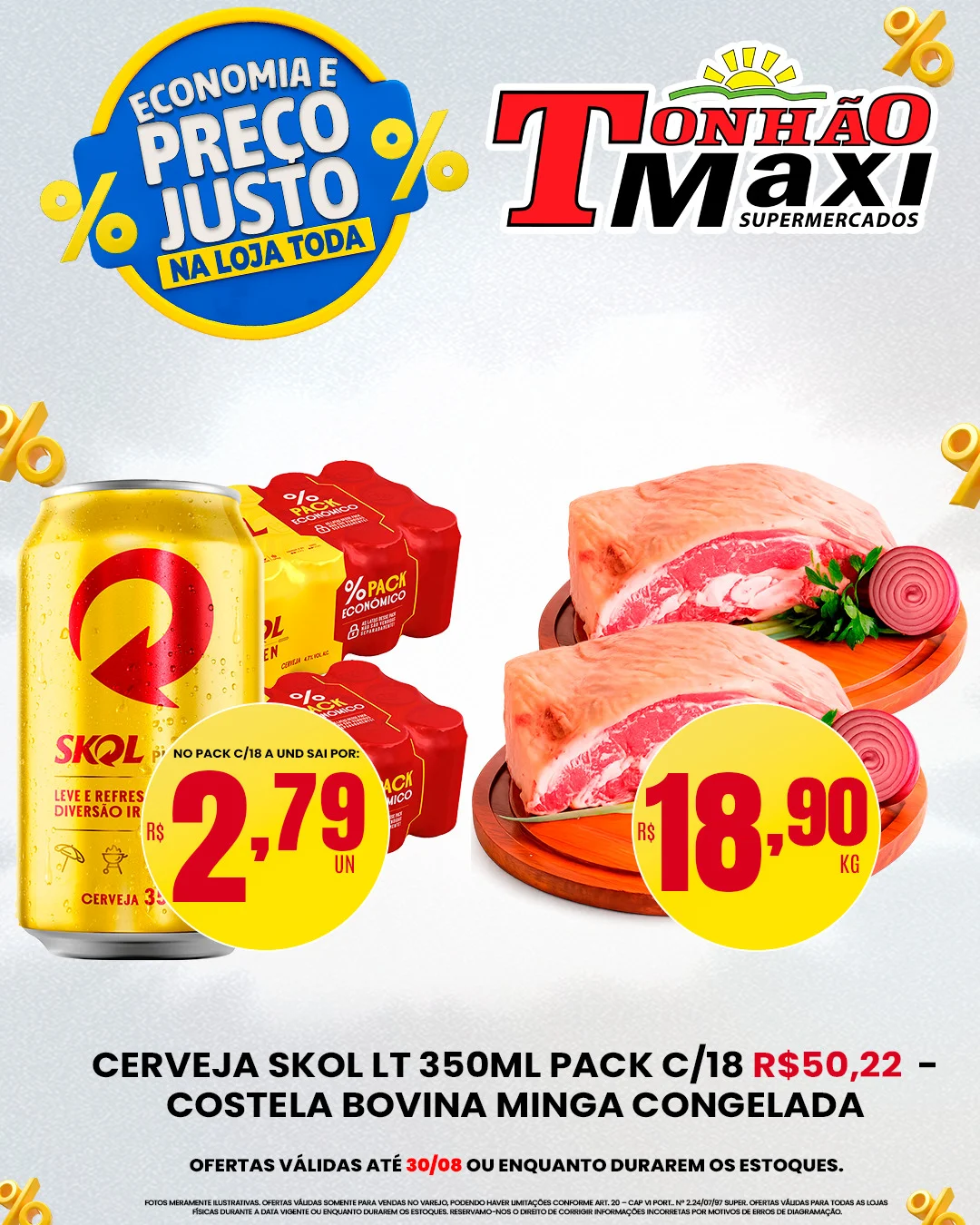 Ofertas Supermercados Tonhão Maxi – 31/08/2026
