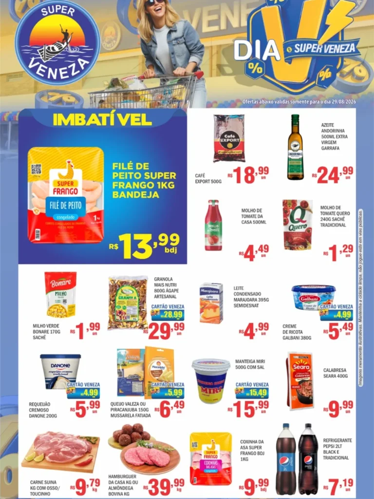Ofertas Super Veneza – 30/08/2026