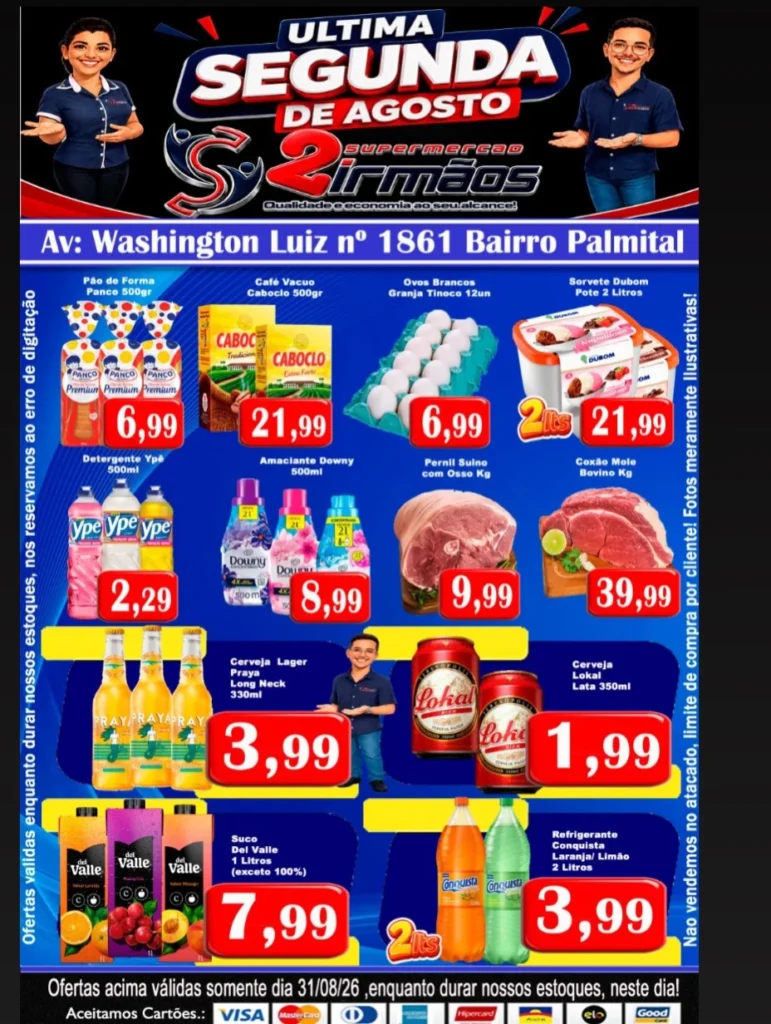 Ofertas 2irmaosmarilia – 31/08/2026 Ofertas 2irmaosmarilia – 31/08/2026