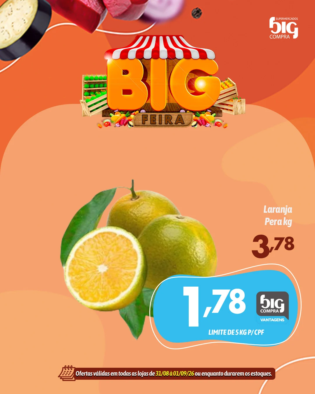 Ofertas Supermercados Big Compra – 01/09/2026